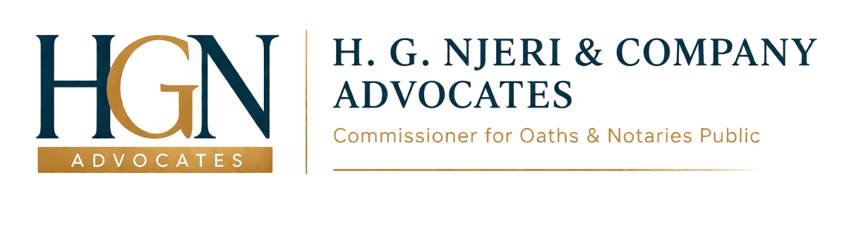H. G. NJERI & COMPANY ADVOCATES official logo